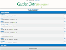 Tablet Screenshot of forums.gardengatemagazine.com